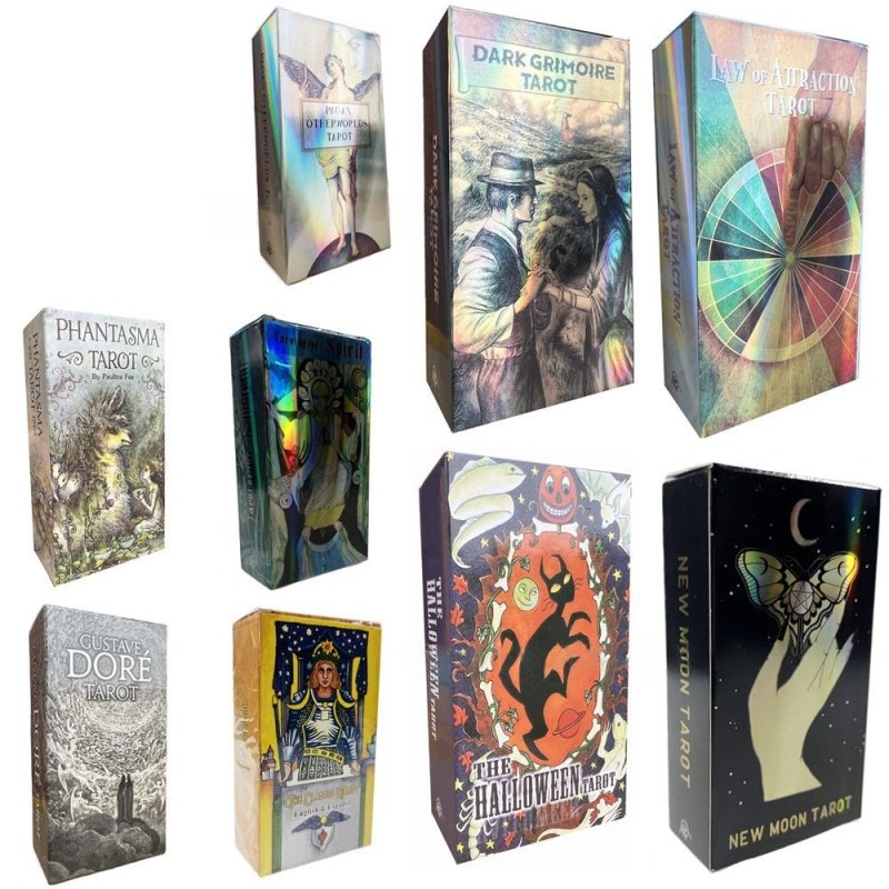 Tarot Cards 92 (11.3*6.3cm with instruction manual) -Wholesale Crystals