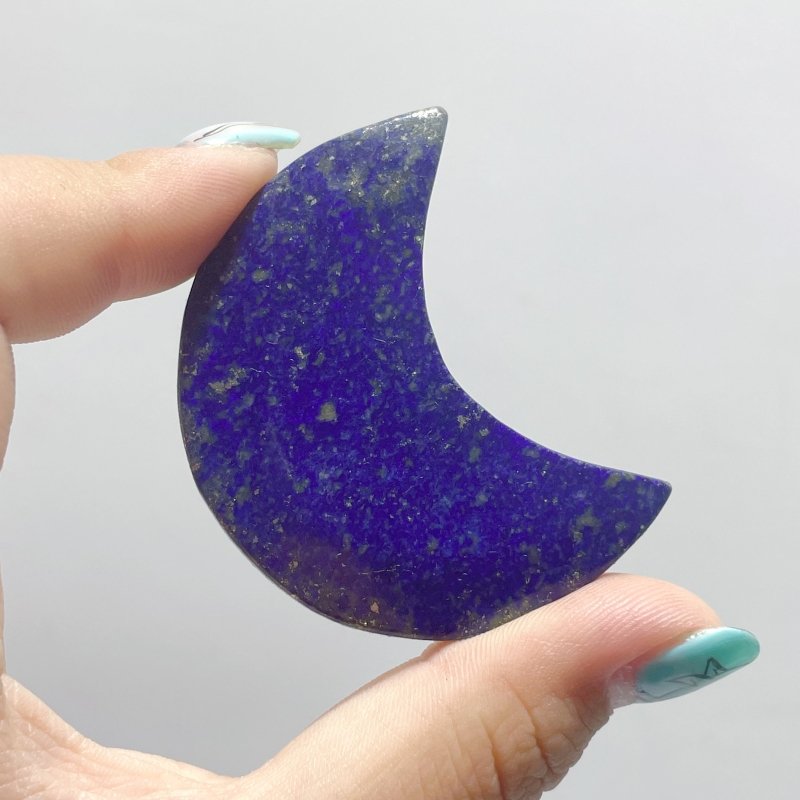 Thin Lapis Lazuli Moon Shape Wholesale - Wholesale Crystals