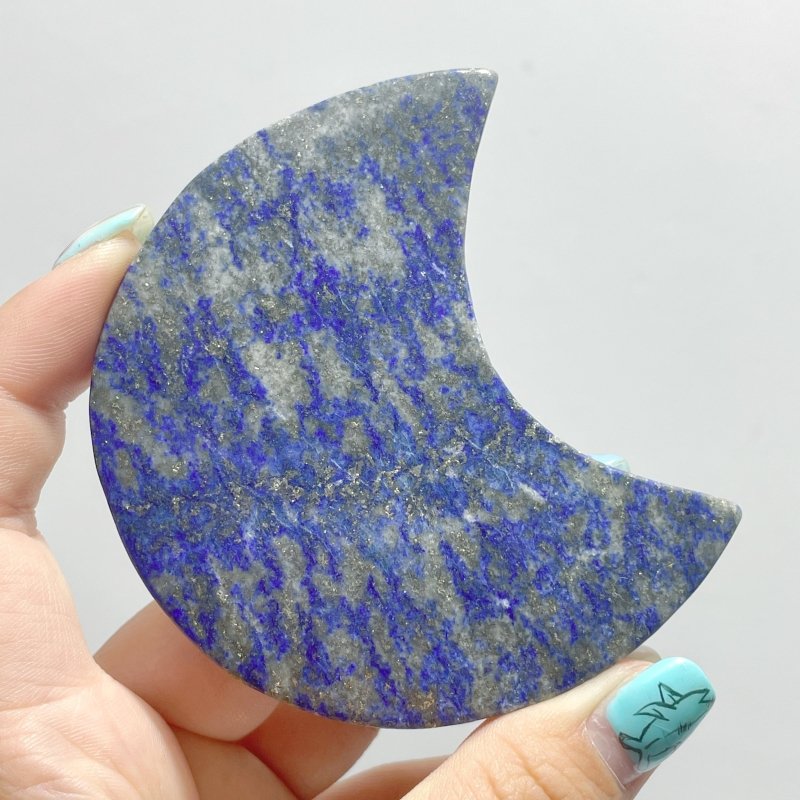 Thin Lapis Lazuli Moon Shape Wholesale - Wholesale Crystals