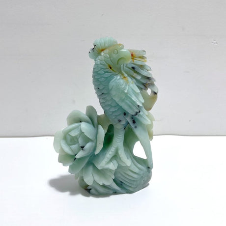 Unique Caribbean Calcite Parrot Carving - Wholesale Crystals