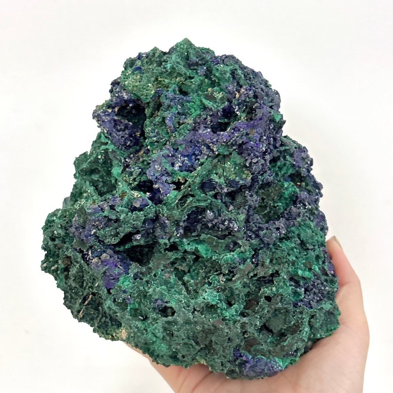 Unique Large Malachite Mixed Azurite Specimen - Wholesale Crystals