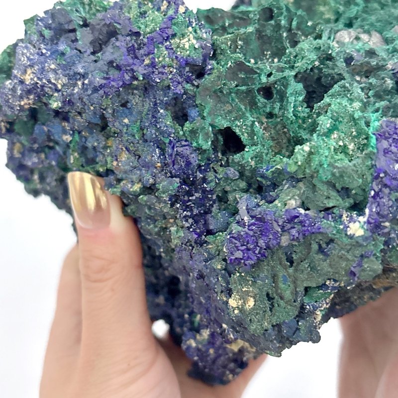 Unique Large Malachite Mixed Azurite Specimen - Wholesale Crystals