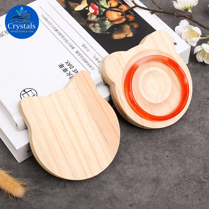 Wooden Crystal Bracelet Stands 2 - Wholesale Crystals