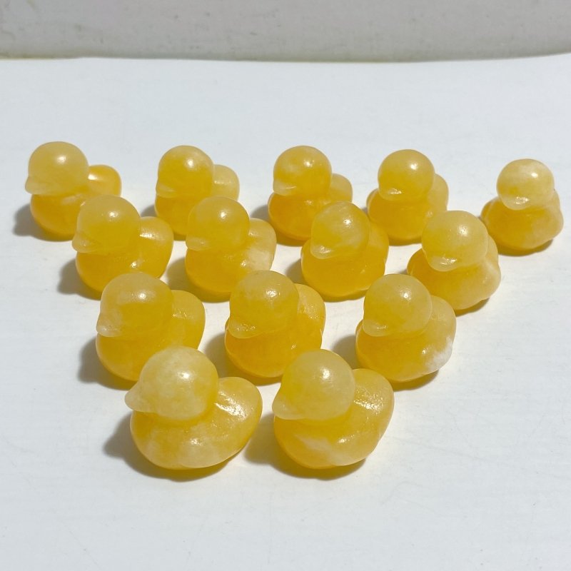 Yellow Calcite Duck Carving Wholesale Closeout -Wholesale Crystals