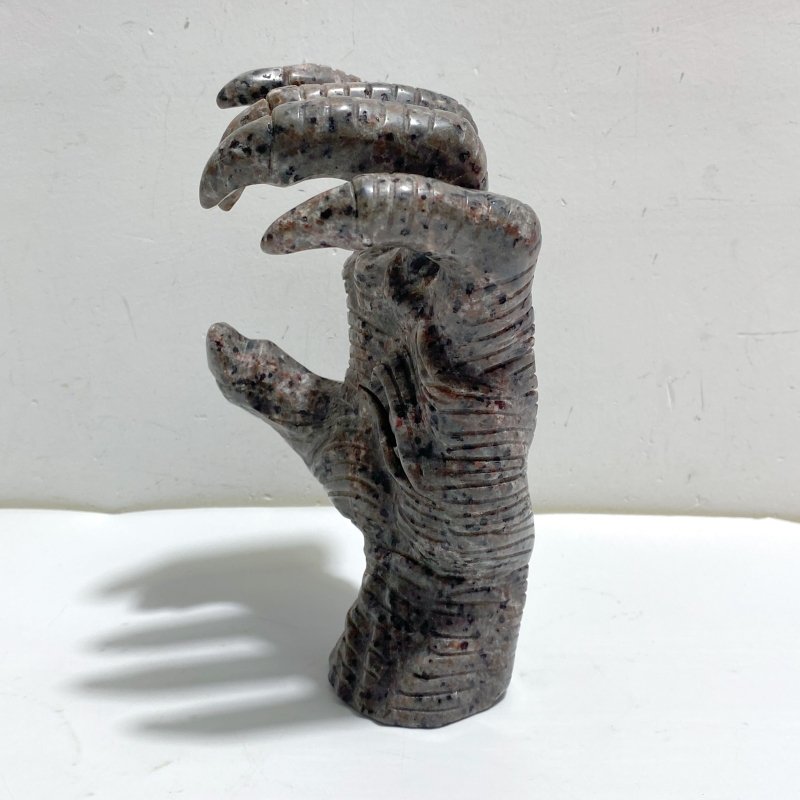Yooperlite Stone Witchcore Demon Hand Carving (Defect) -Wholesale Crystals