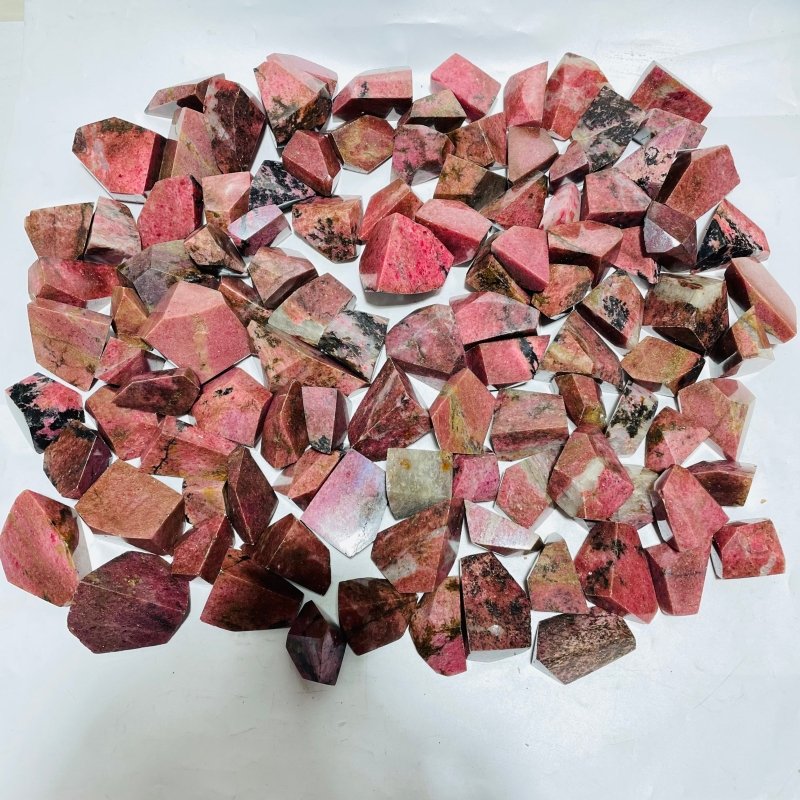 107 Pieces Red Rhodonite Free Form -Wholesale Crystals