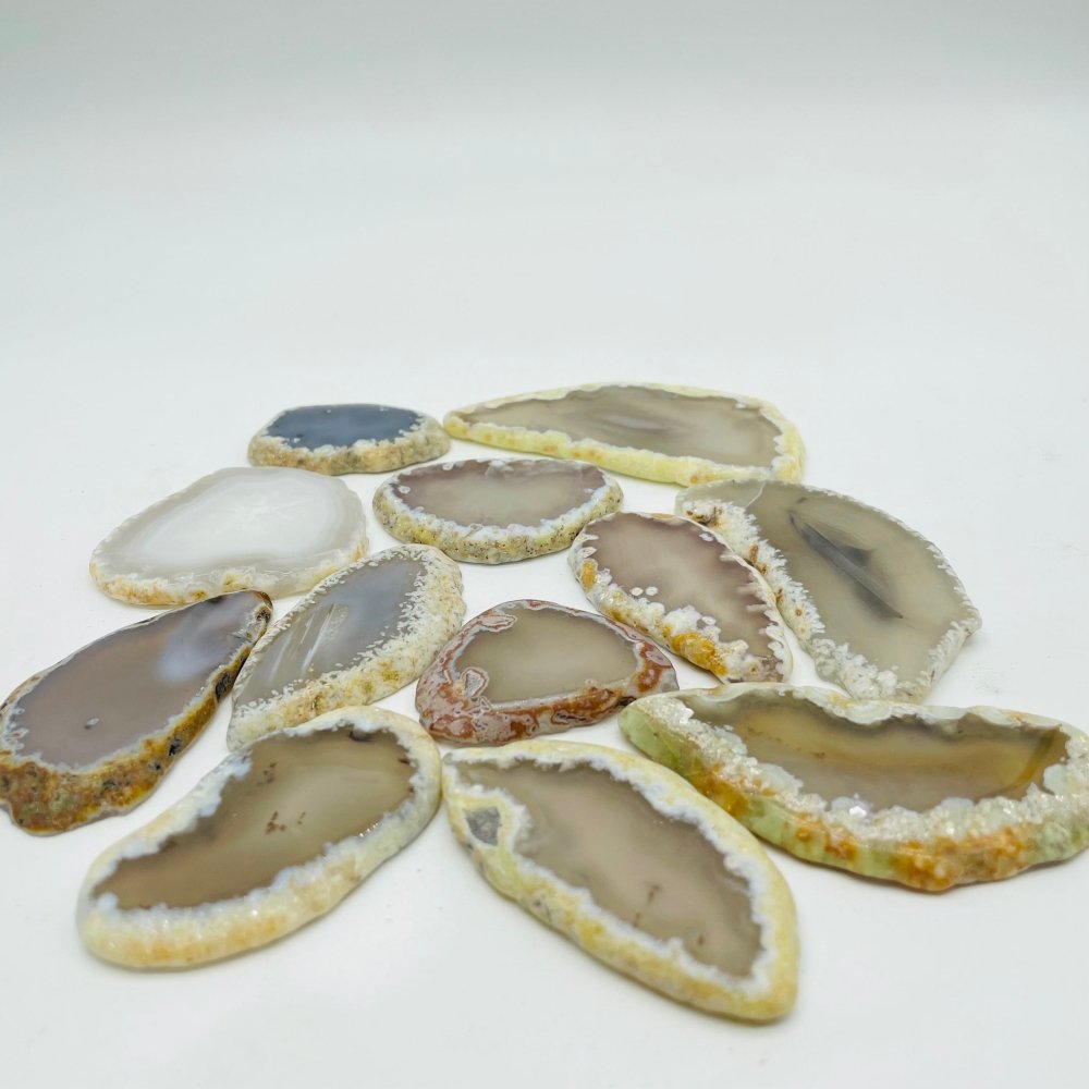 1.1-2.5Inch Beautiful Small Agate Slab Wholesale -Wholesale Crystals