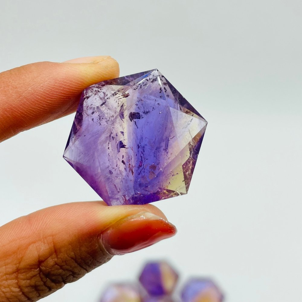 17 Pieces Beautiful High Quality Ametrine Star Of David Crystals -Wholesale Crystals