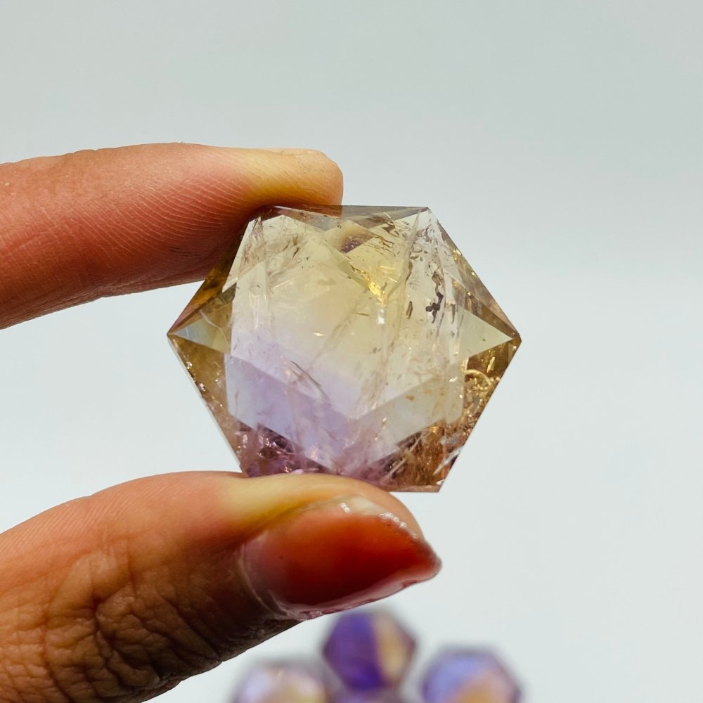 17 Pieces Beautiful High Quality Ametrine Star Of David Crystals -Wholesale Crystals