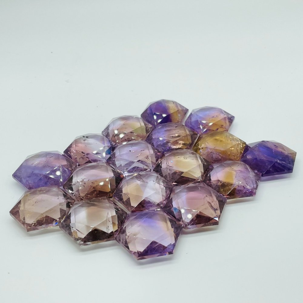 17 Pieces Beautiful High Quality Ametrine Star Of David Crystals -Wholesale Crystals