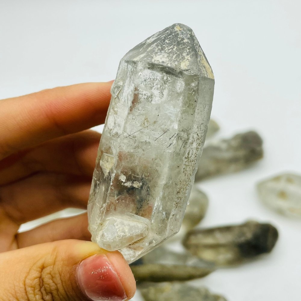 17 Pieces Raw Black Rutile Crystals -Wholesale Crystals