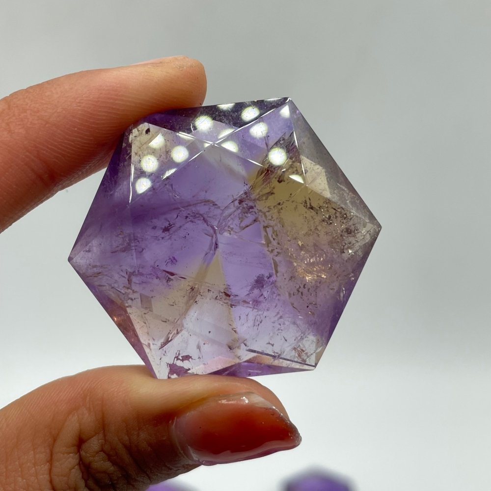 19 Pieces High Quality Ametrine Star Of David Crystals -Wholesale Crystals