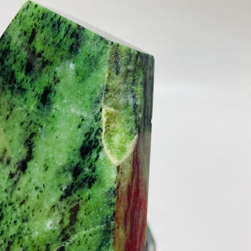 2 Pieces Large Ruby Zoisite Slab Free Form -Wholesale Crystals