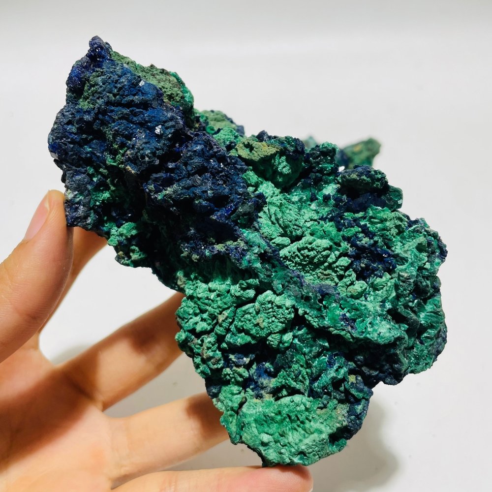 2 Pieces Raw Azurite Specimen -Wholesale Crystals