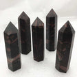Brown Marble Point Tower 2-3.6in -Wholesale Crystals