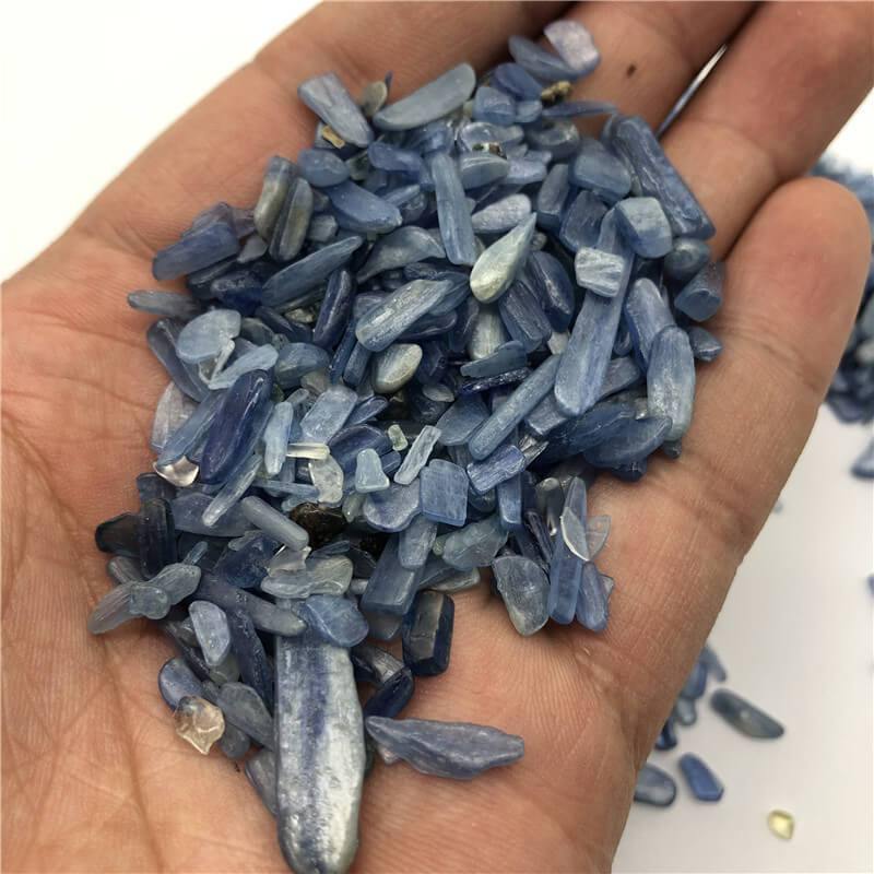 Kyanite Quartz Polished Gravel Chips -Wholesale Crystals