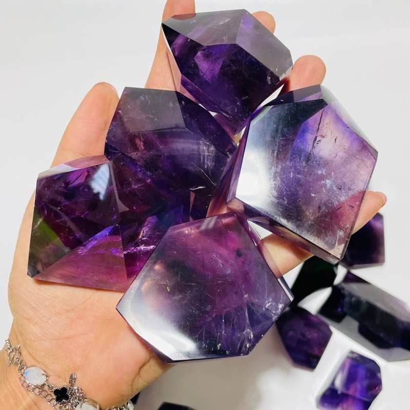 26 Pieces High Quality Brazil Amethyst Free Form -Wholesale Crystals