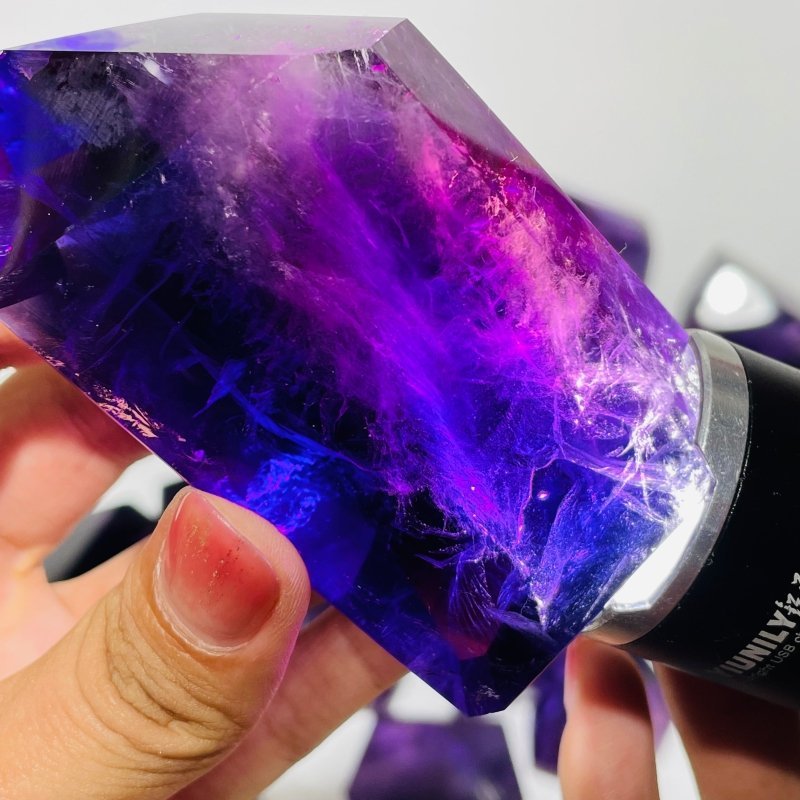 26 Pieces High Quality Brazil Amethyst Free Form -Wholesale Crystals