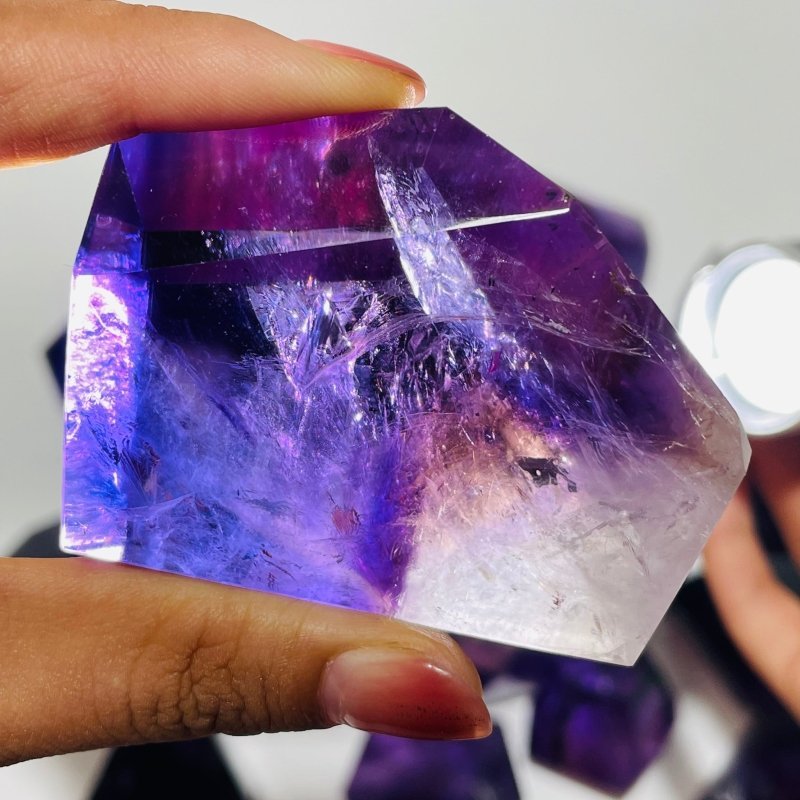 26 Pieces High Quality Brazil Amethyst Free Form -Wholesale Crystals