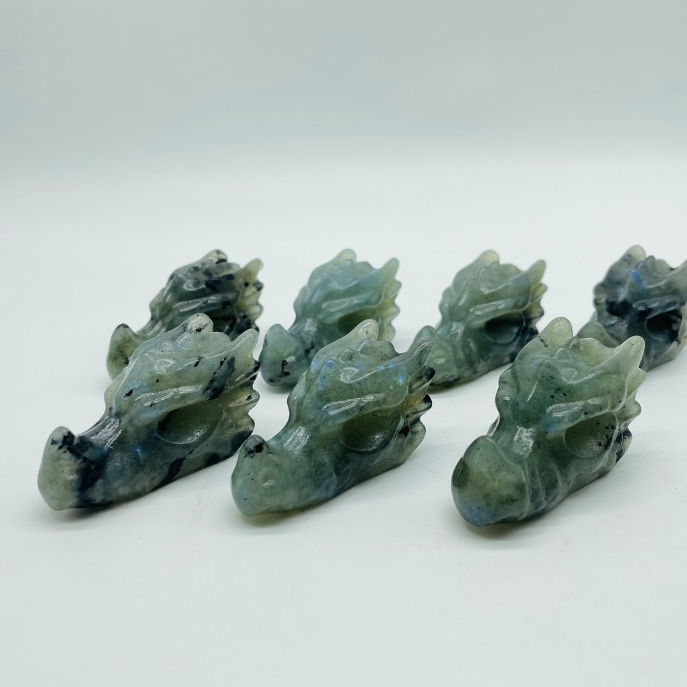 2Inch Labradorite Dragon Head Carving Crystals Closeout -Wholesale Crystals