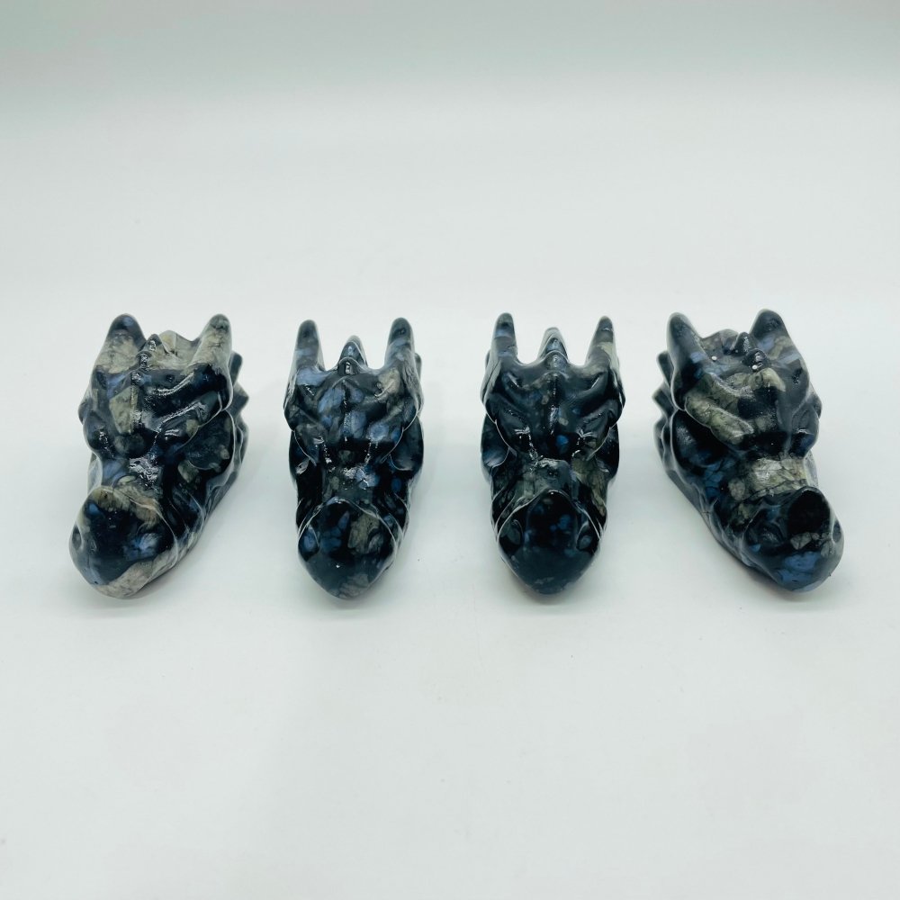 2Inch Que Sera Dragon Head Carving Wholesale -Wholesale Crystals