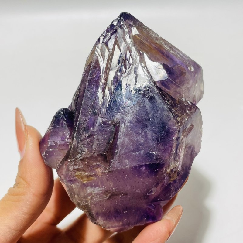 3 Pieces Amethyst Super7 Skeletal Quartz Raw Stone For Collection -Wholesale Crystals