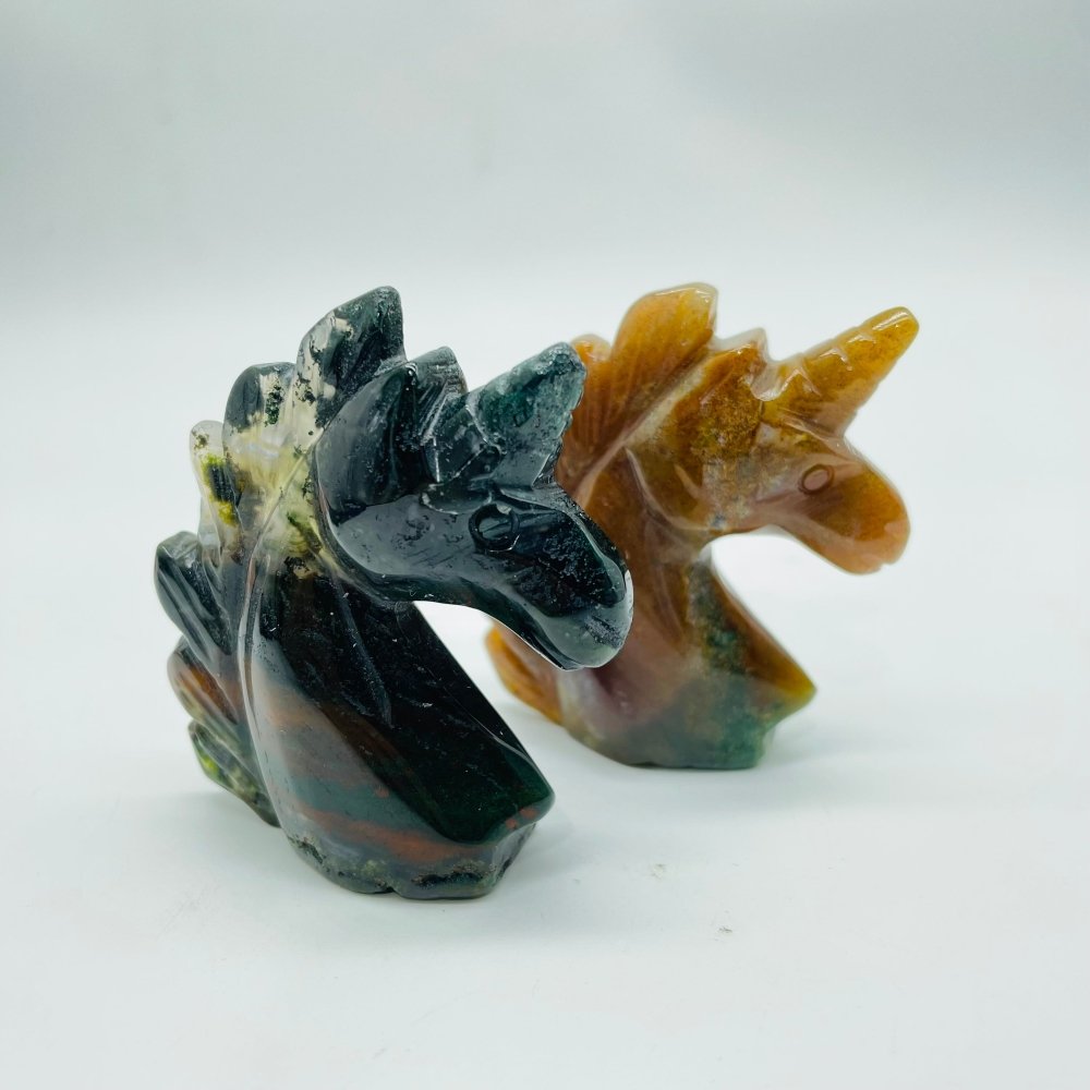 3 Types Unicorn Rose Quartz & Lepidolite Carving Wholesale -Wholesale Crystals