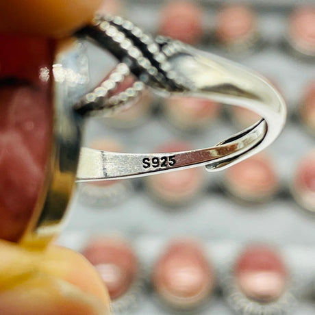 36 Pieces Rhodochrosite Ring -Wholesale Crystals