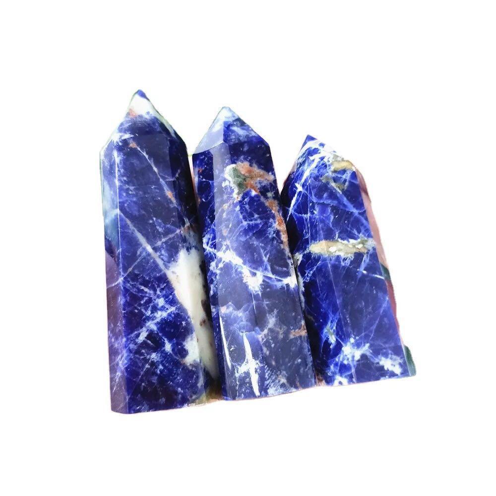 High Quality Sodalite Point -Wholesale Crystals