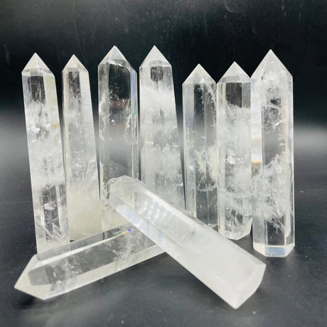 4-6in Clear Quartz Crystal Points Tower Wholesale -Wholesale Crystals