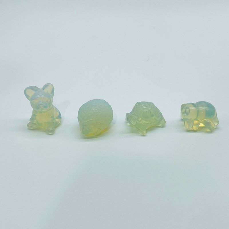 4 Types Mini Opalite Animal Carving Wholesale - Wholesale Crystals