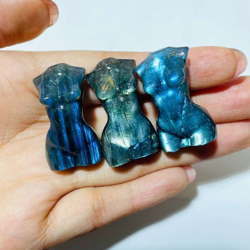 43 Pieces Mini Labradorite Goddess Carving -Wholesale Crystals