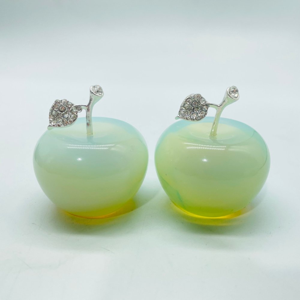 6 Types Chevron Amethyst&Labradorite Howlite Apple Carving Wholesale -Wholesale Crystals