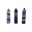 high quality rainbow fluorite crystal point tower wand -Wholesale Crystals