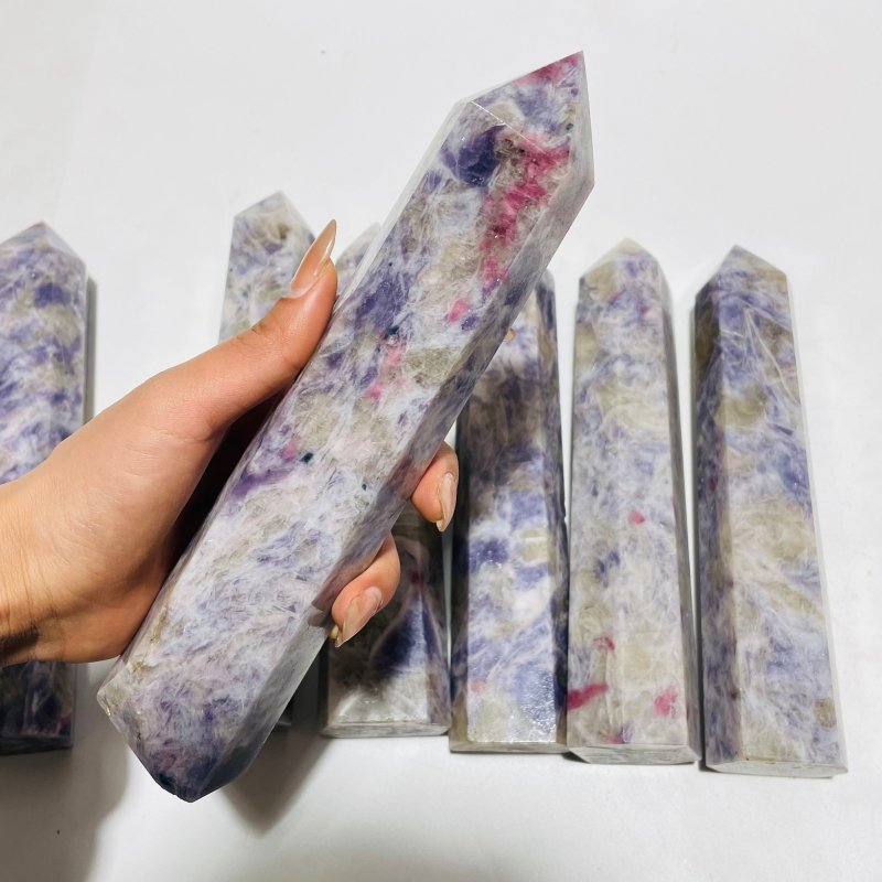 7 Pieces Beautiful Large Unicorn Stone Tower -Wholesale Crystals