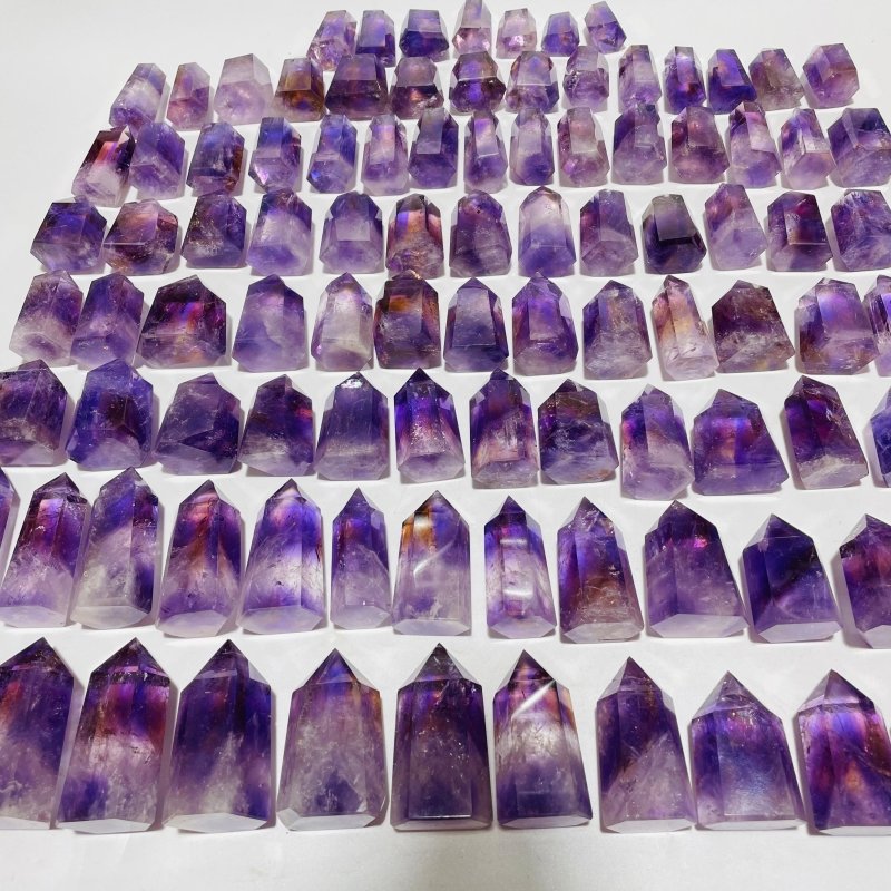 99 Pieces High Quality Ametrine Stone Points -Wholesale Crystals