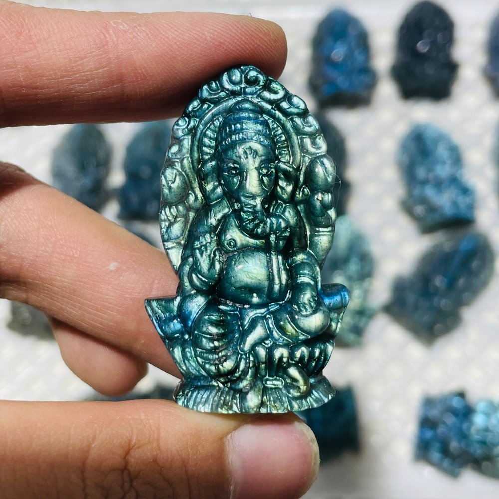 High Quality Labradorite Ganesha Carving Wholesale -Wholesale Crystals