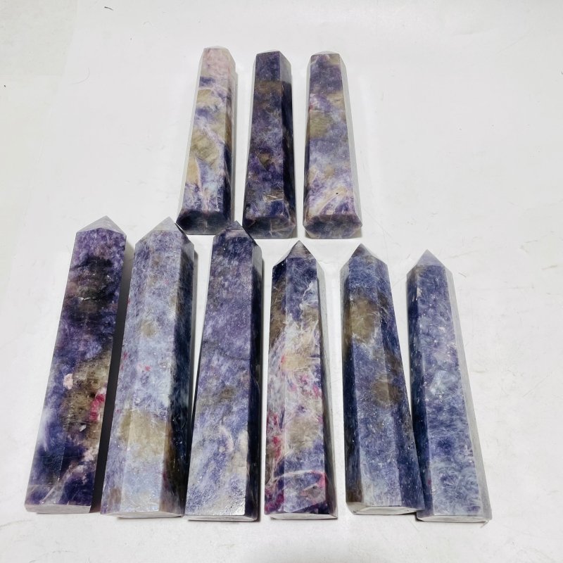 9 Pieces Large Unicorn Stone Tower -Wholesale Crystals
