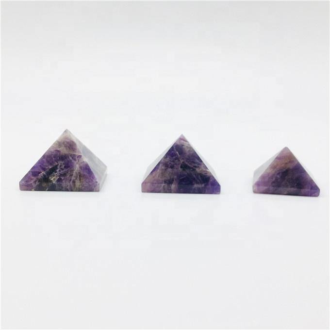 amethyst chevron pyramids -Wholesale Crystals