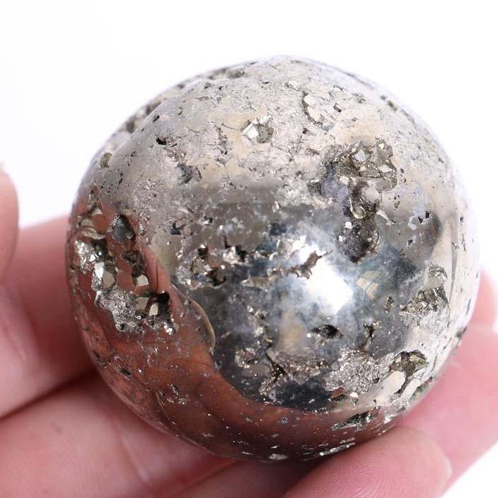 High Quality Pyrite Balls Geode -Wholesale Crystals