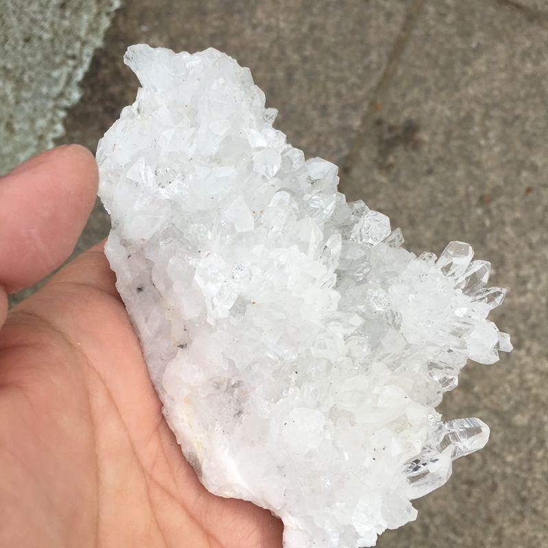 China white quartz crystal cluster -Wholesale Crystals