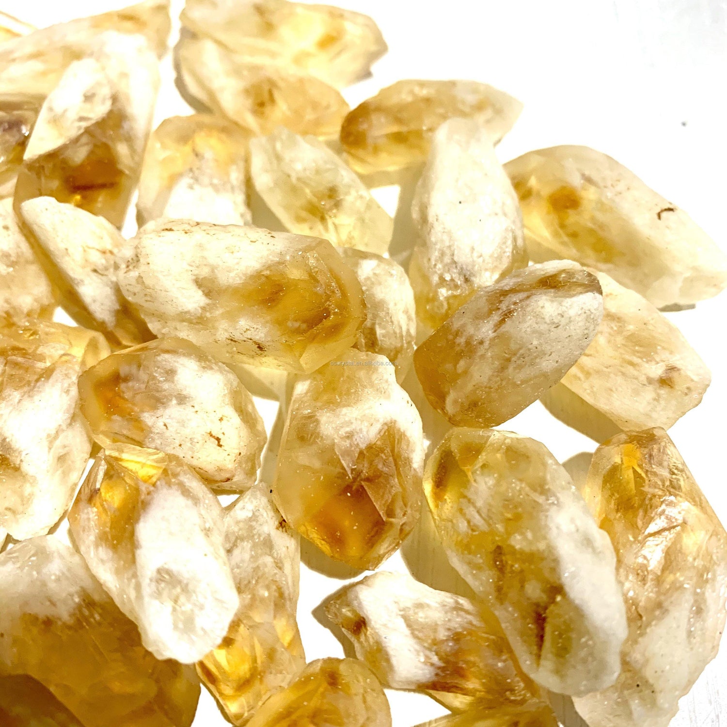 Heat treatment Raw Citrine -Wholesale Crystals