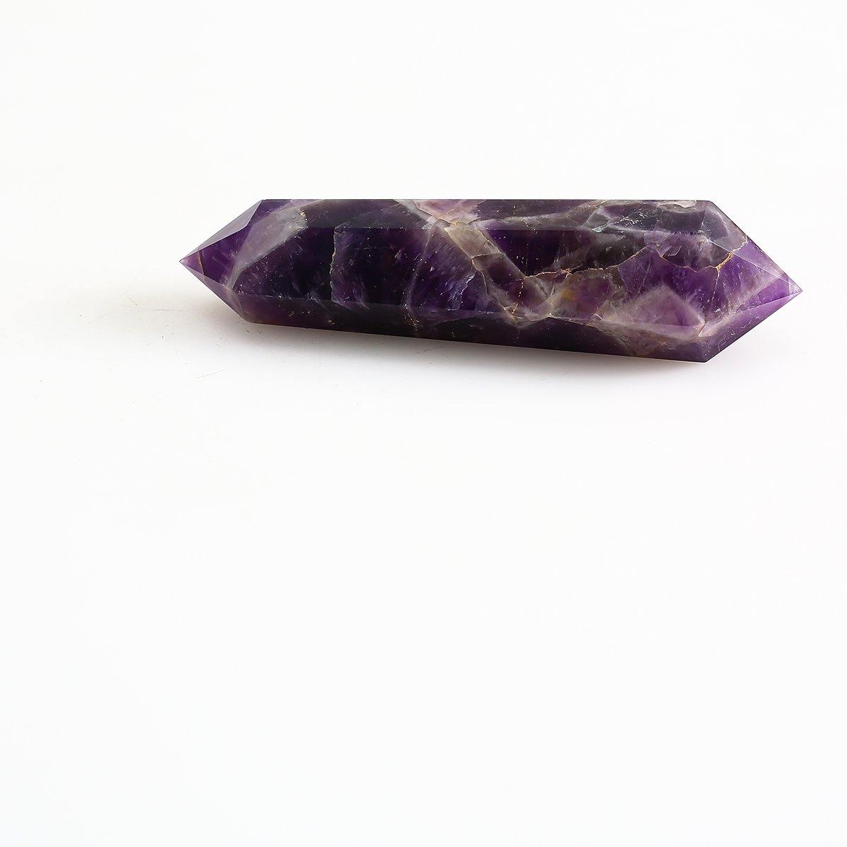 Amethyst chevron double points -Wholesale Crystals