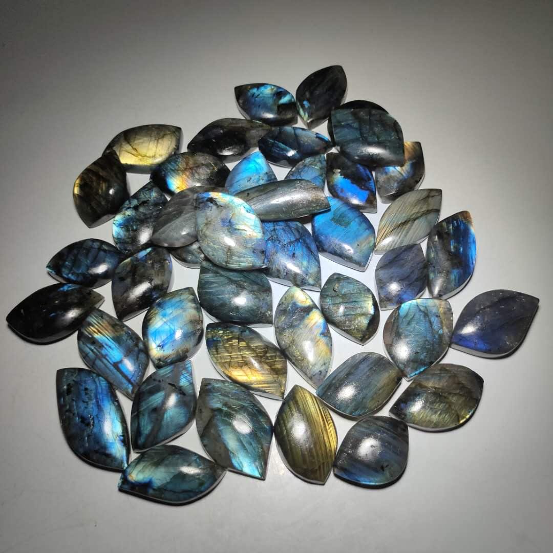 Labradorite Leaf , Water droplets shape necklace/pendant -Wholesale Crystals