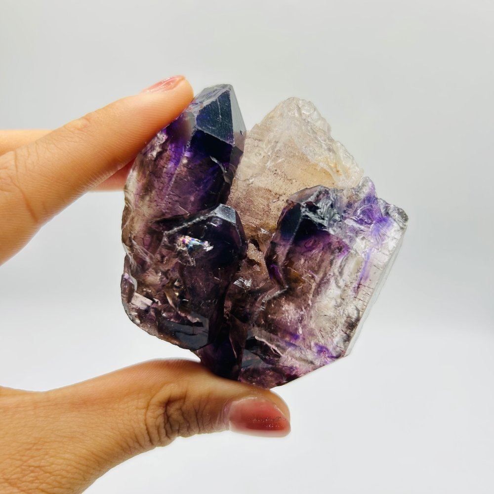 A02 Scepter Super7 Amethyst Enhydro Crystal -Wholesale Crystals