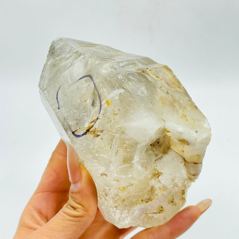 A58 Large Moving Bubble Black Quicksand Enhydro Quartz -Wholesale Crystals