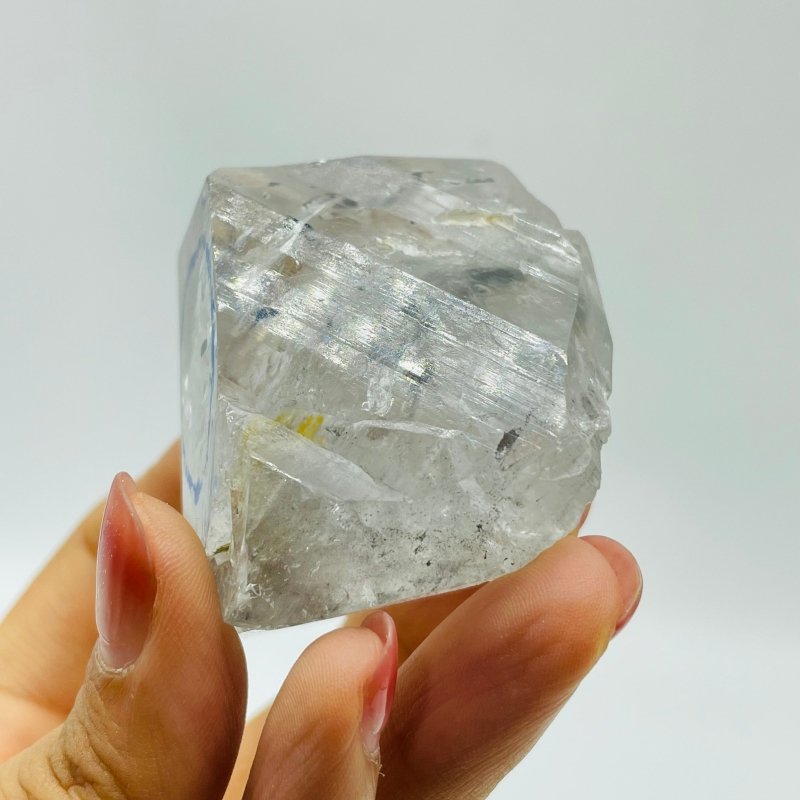 A85 Large Moving Bubble Polished Enhydro Quartz -Wholesale Crystals