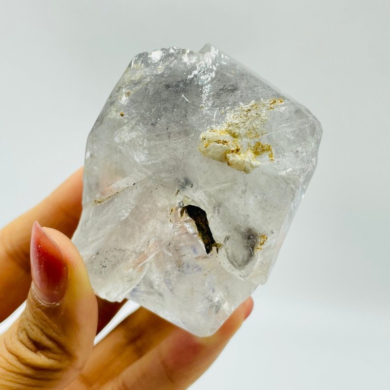 A85 Large Moving Bubble Polished Enhydro Quartz -Wholesale Crystals