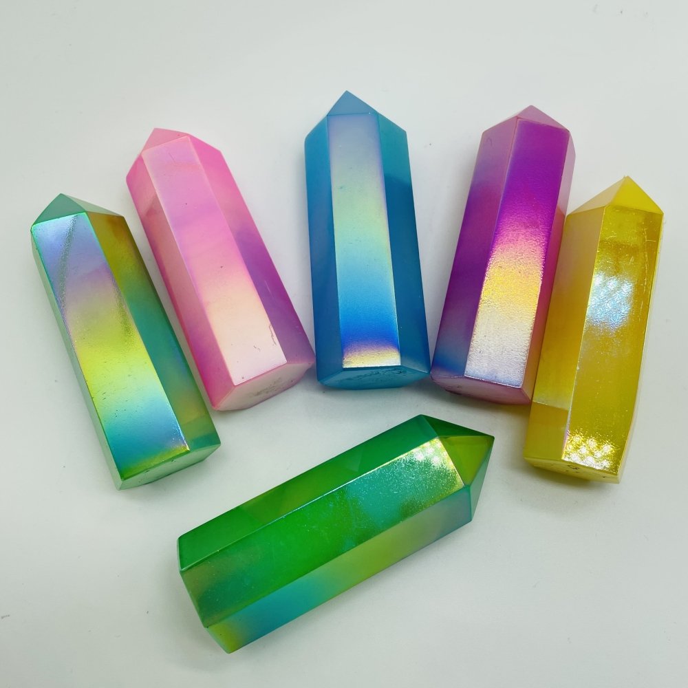 Afghanistan Jade Aura Tower Point Wholesale -Wholesale Crystals