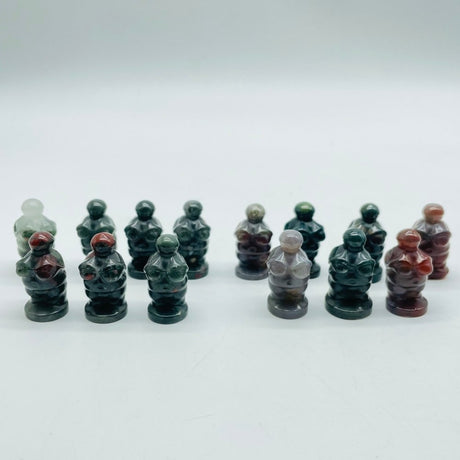 Africa Blood & Ocean Jasper Goddess Carving Wholesale -Wholesale Crystals